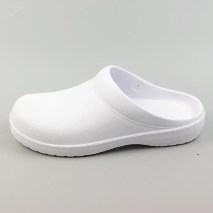 White medical shoes